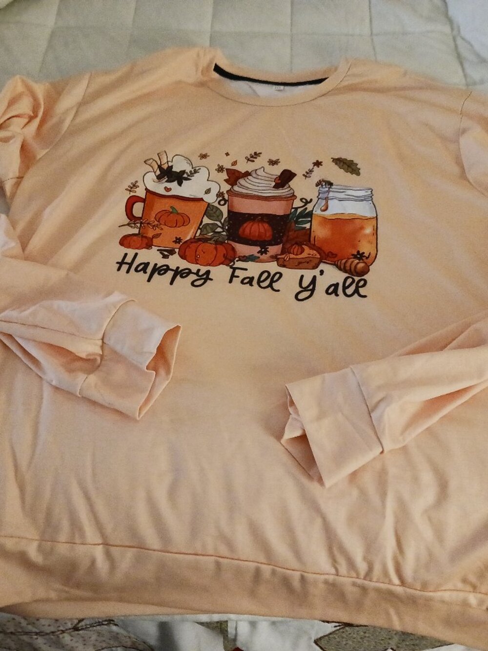 Long Sleeve Top Cute For Fall